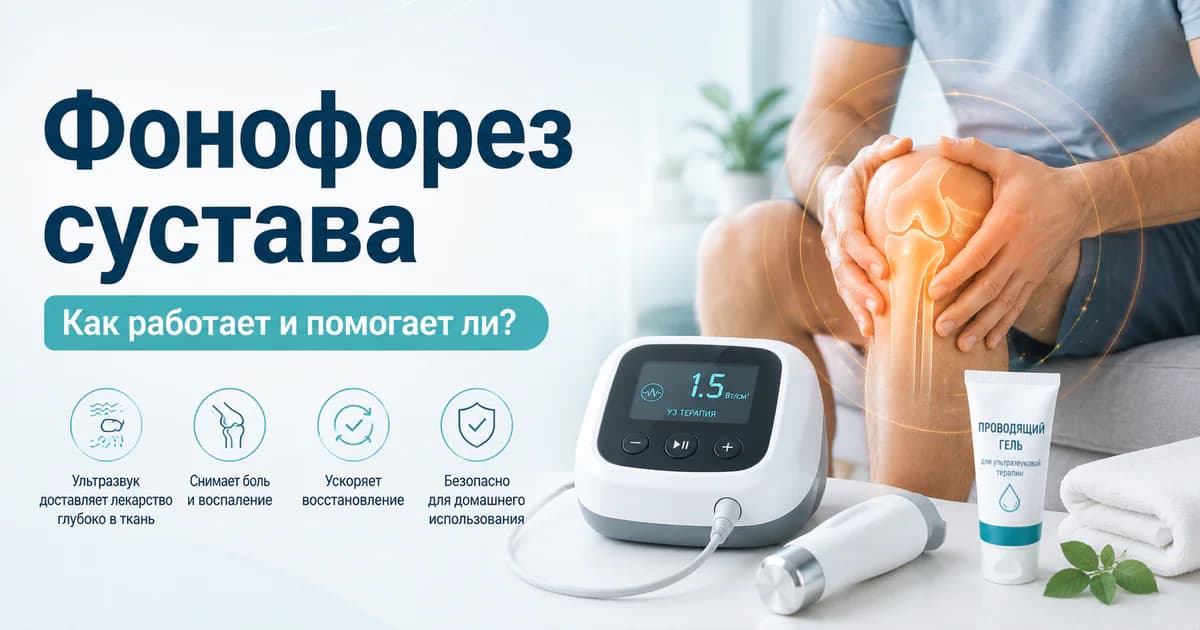 Фонофорез сустава: что это, как работает и насколько эффективен по данным исследований