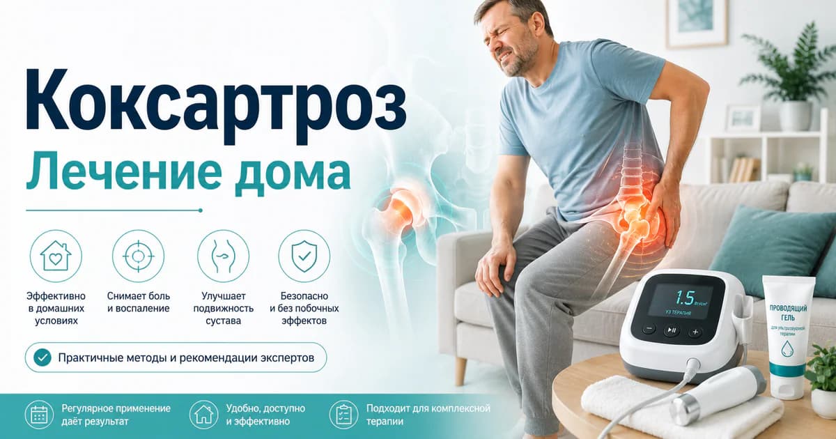 Коксартроз: лечение в домашних условиях
