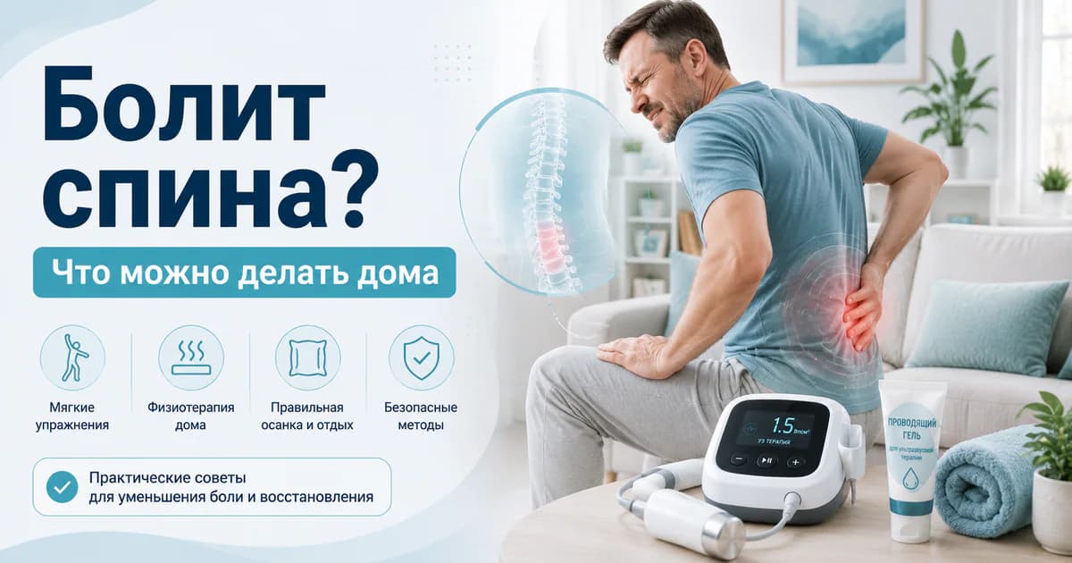 Лечение спины в домашних условиях